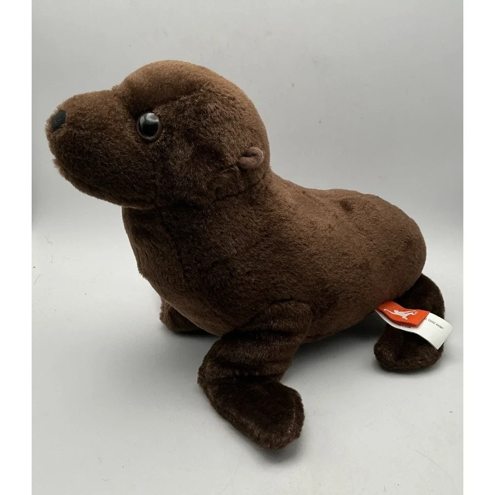 Wild Republic Sea Lion Plush Brown Stuffed Animal Toy 12